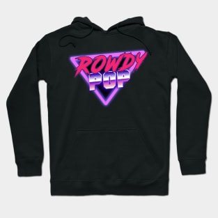 RowdyPOP Retro 80's LOGO Hoodie